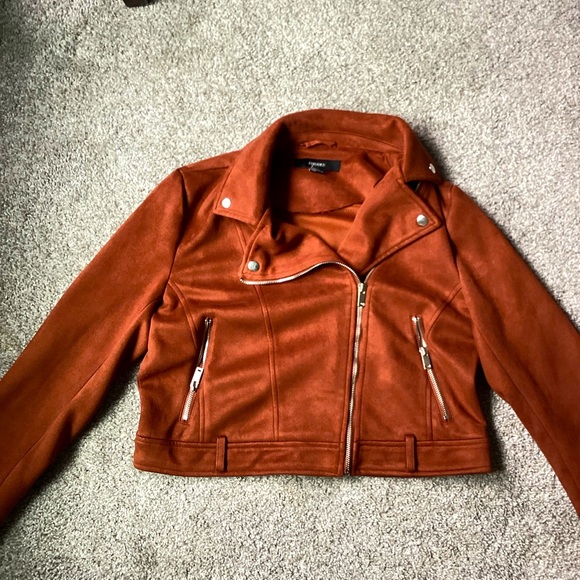 Forever21 suede Moto woman’s jacket - Picture 6 of 6